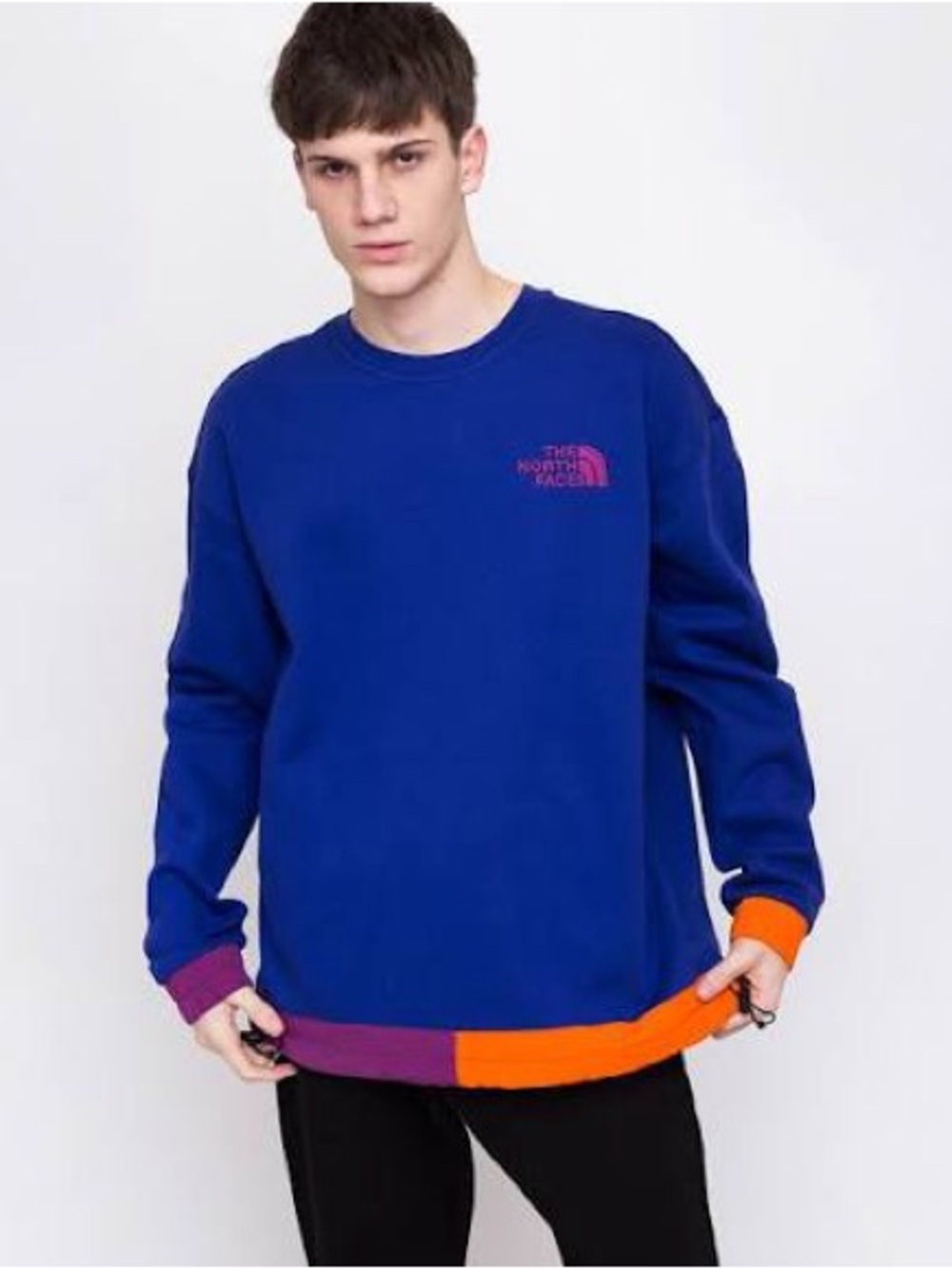 The North Face 92 Rage Fleece Crew Sweatshirt Colorblock